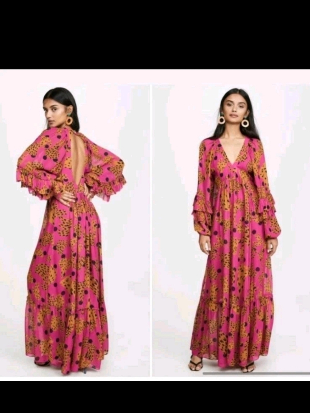 Farm Rio Banana Maxidress - Picture 4 of 7